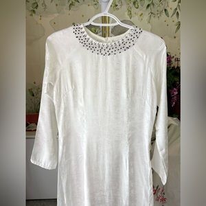 Ao dai lua to tam Ha nam thiet ke, New Vietnamese traditional long dress l 4